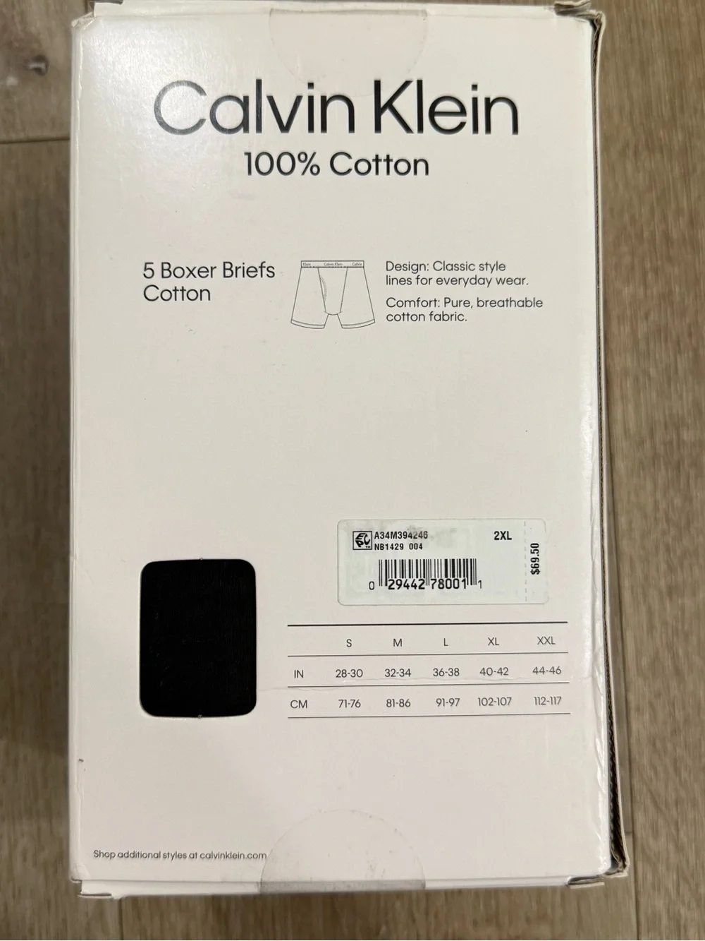 Calvin Klein Men’s Cotton Boxer Briefs - Black & White Pack